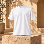 Polera Regular Fit 180 g Blanco delantero