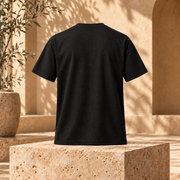 Polera Regular Fit 180 g Negro espalda