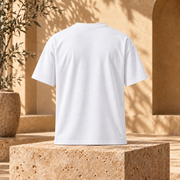 Polera Regular Fit 240 g Blanco espalda